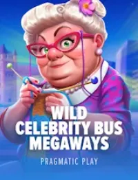 wild celebrity bus megaways official logo