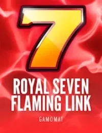 royal seven flaming link - logo