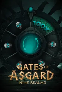 gates of asgard  nine realms - logo
