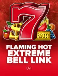 flaming hot extreme bell link game logo